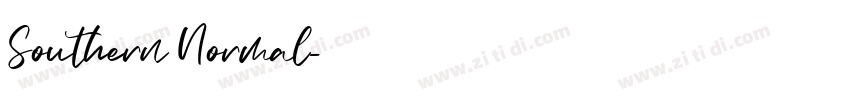 Southern Normal字体转换